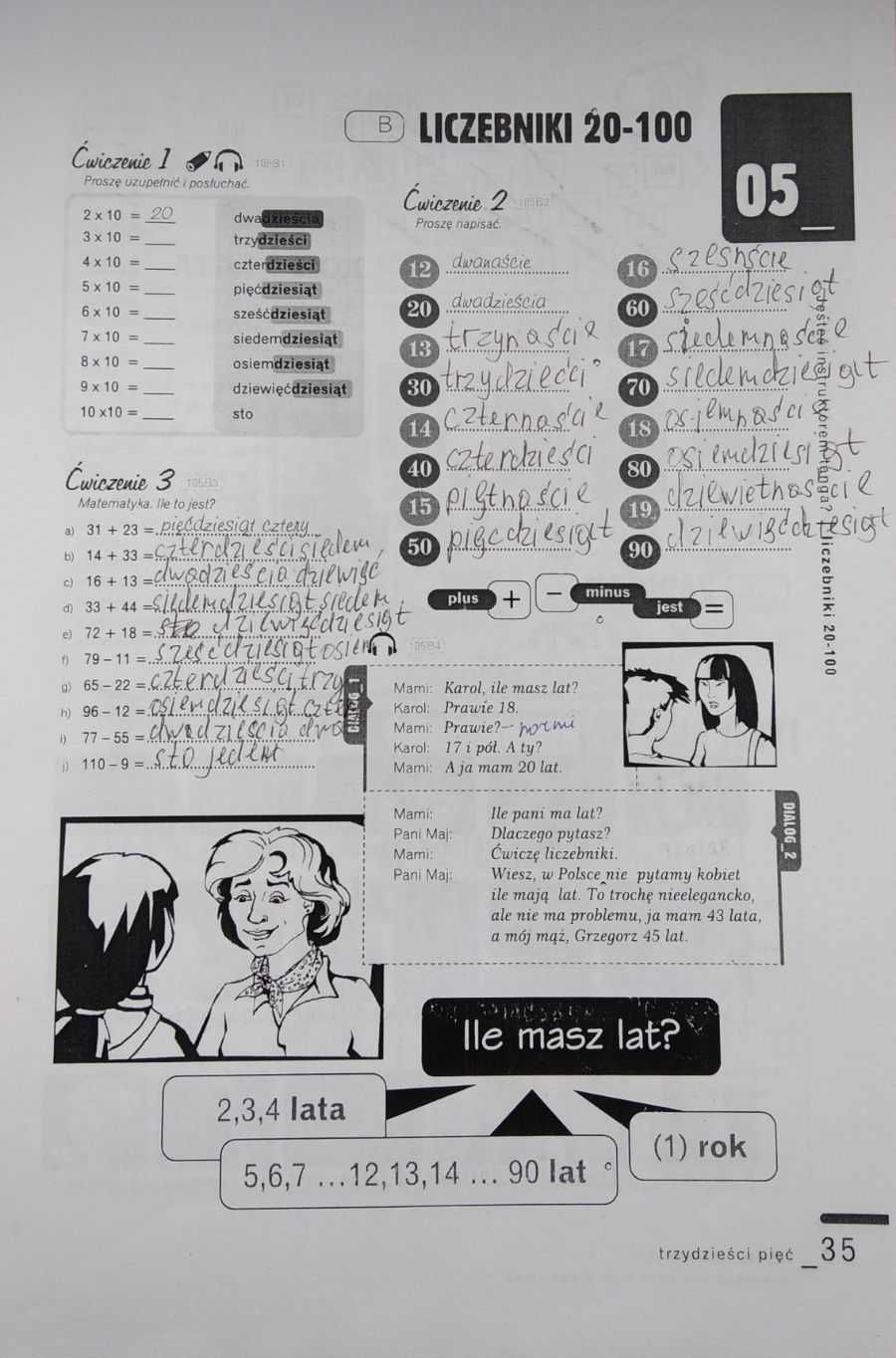 Книга учебник польский krok do kroku polski poziom A1