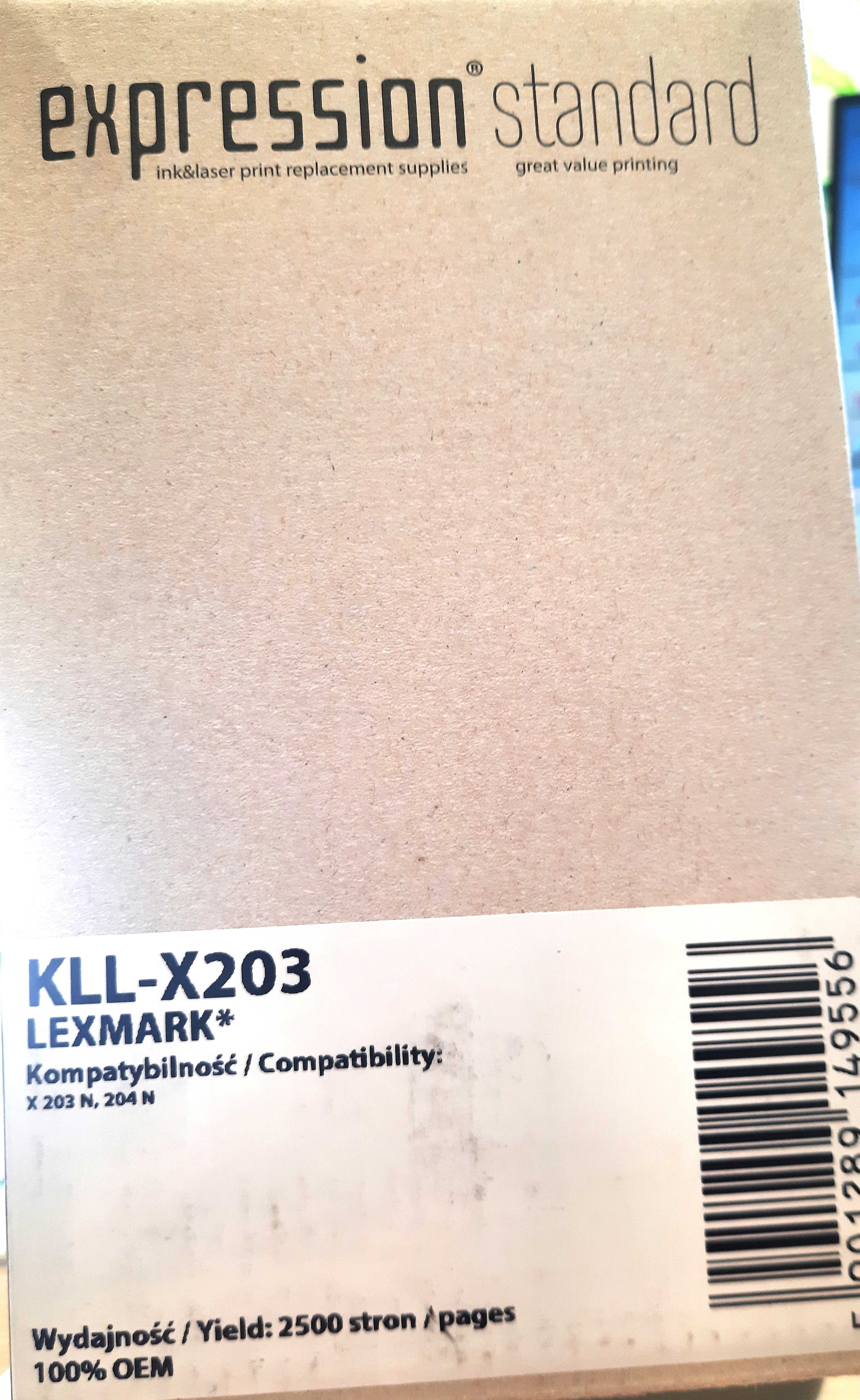 Toner czarny X203A11G do drukarki Lexmark X203
