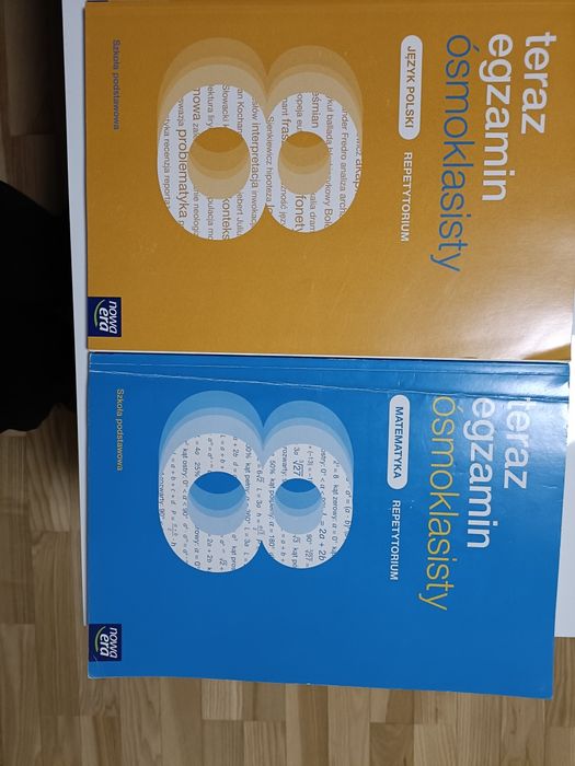 Repetytorium, egzamin ósmoklasisty język polski, matematyka