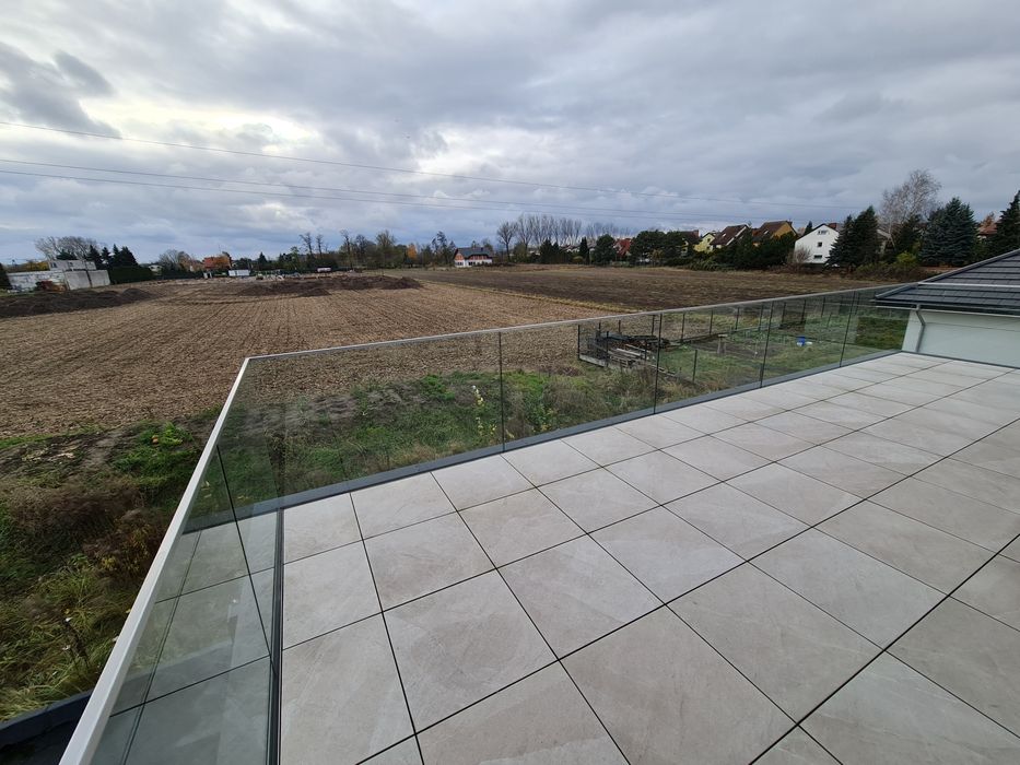 Balkon balkony taras tarasy szklane metalowe