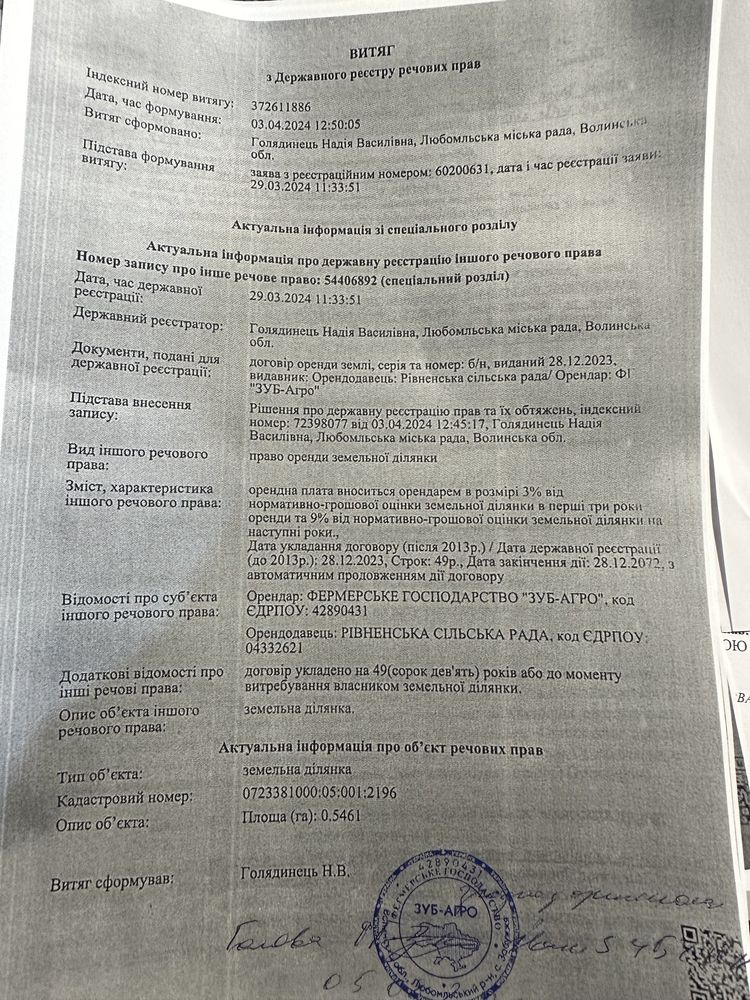 Продам оригінал Ріпак Александер