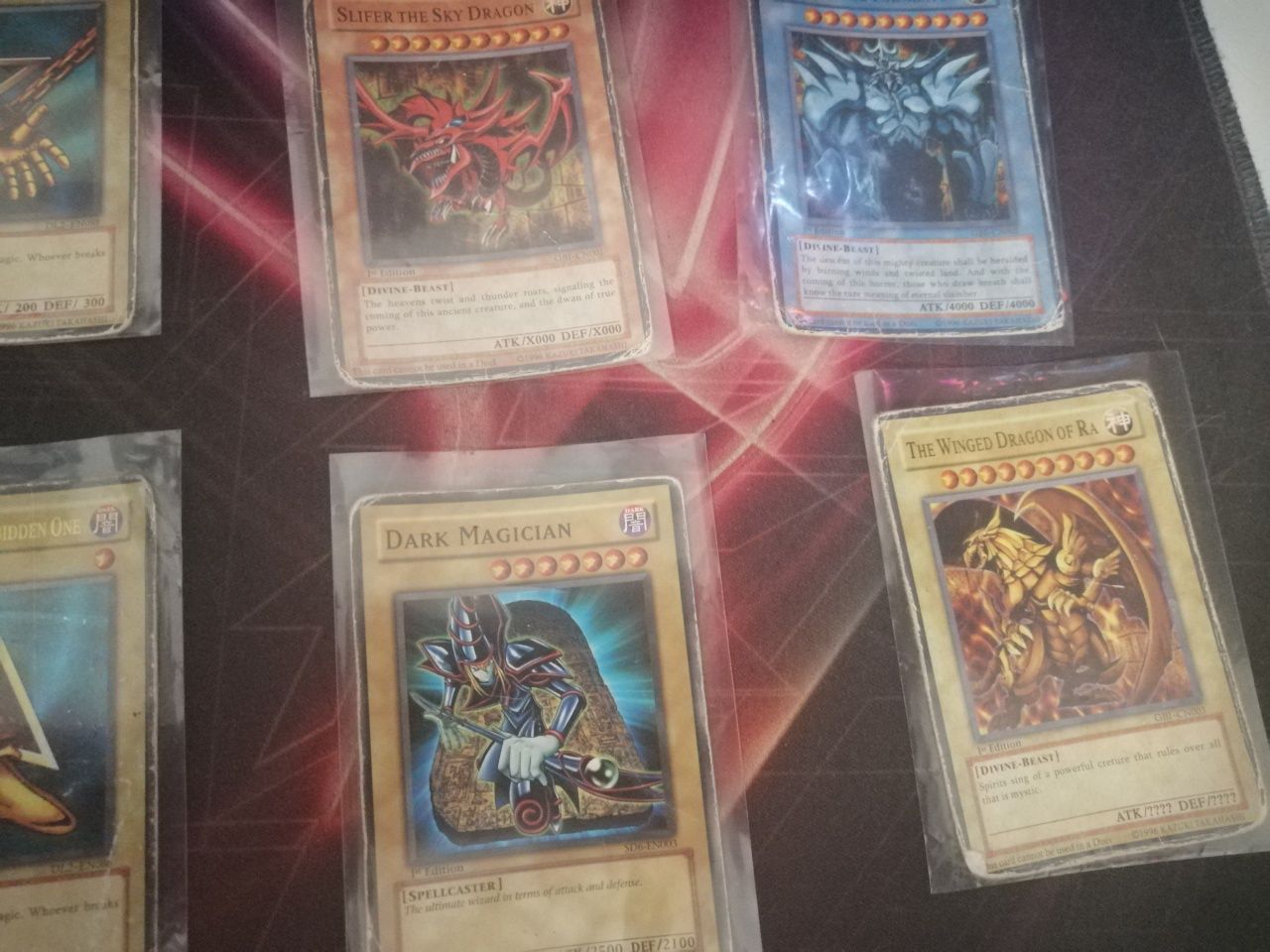 Yu-Gi-Oh cartas 1°ediçao