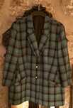 Blazer / Casaco vintage xadrez para Senhora