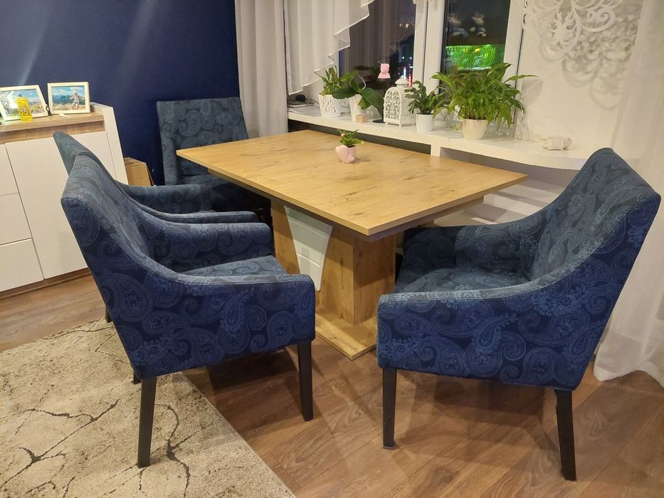 Sakarias komplet  4 foteli Ikea