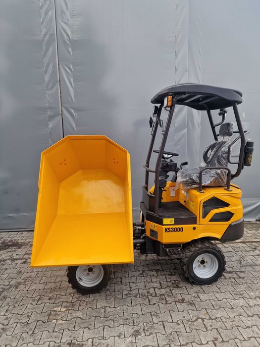 Wozidło budowlane obrotowe na kołach Buggy KS3000 Berger Kraus 1360kg