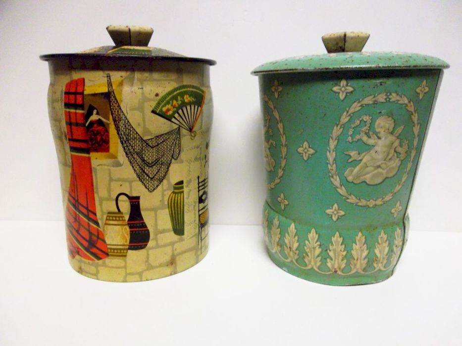 2 lindas latas altas vintage