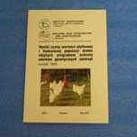 Wyniki Oceny Wartości Użytkowej i Hodowlanej Populacji Drobiu..