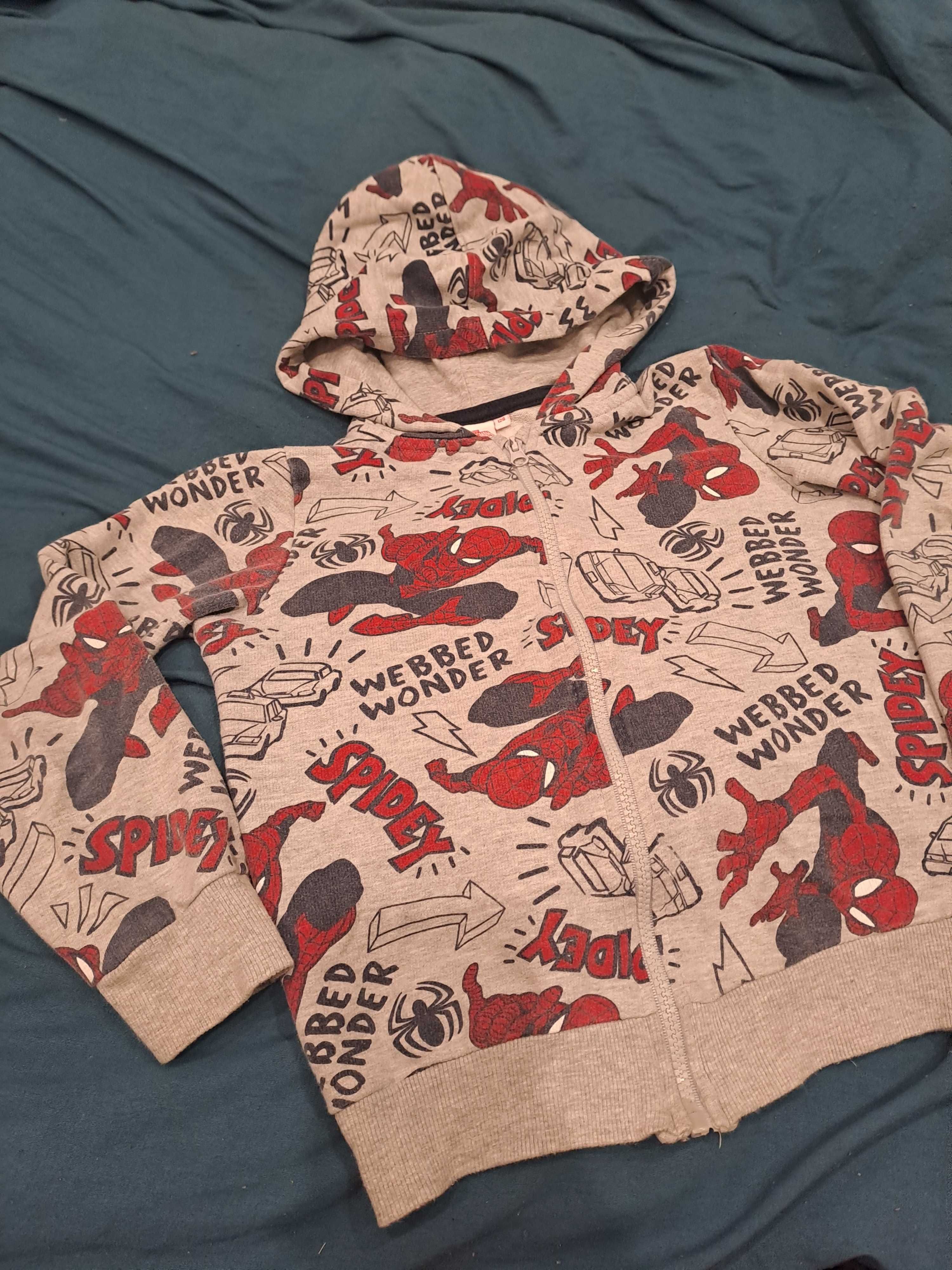 Bluza rozpinana Spiderman 128