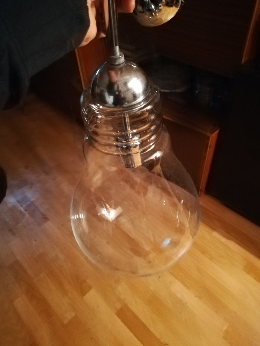 Lampa żarówka duża