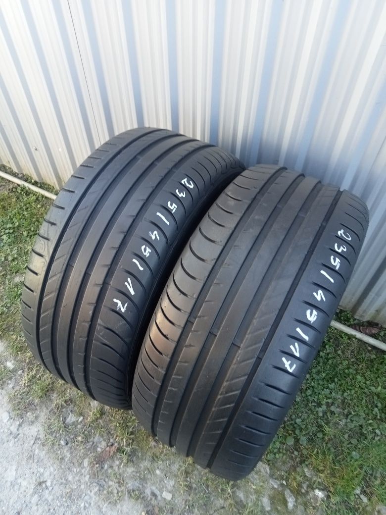 2x Opony Używane Letnie 235/45R17 Fulda