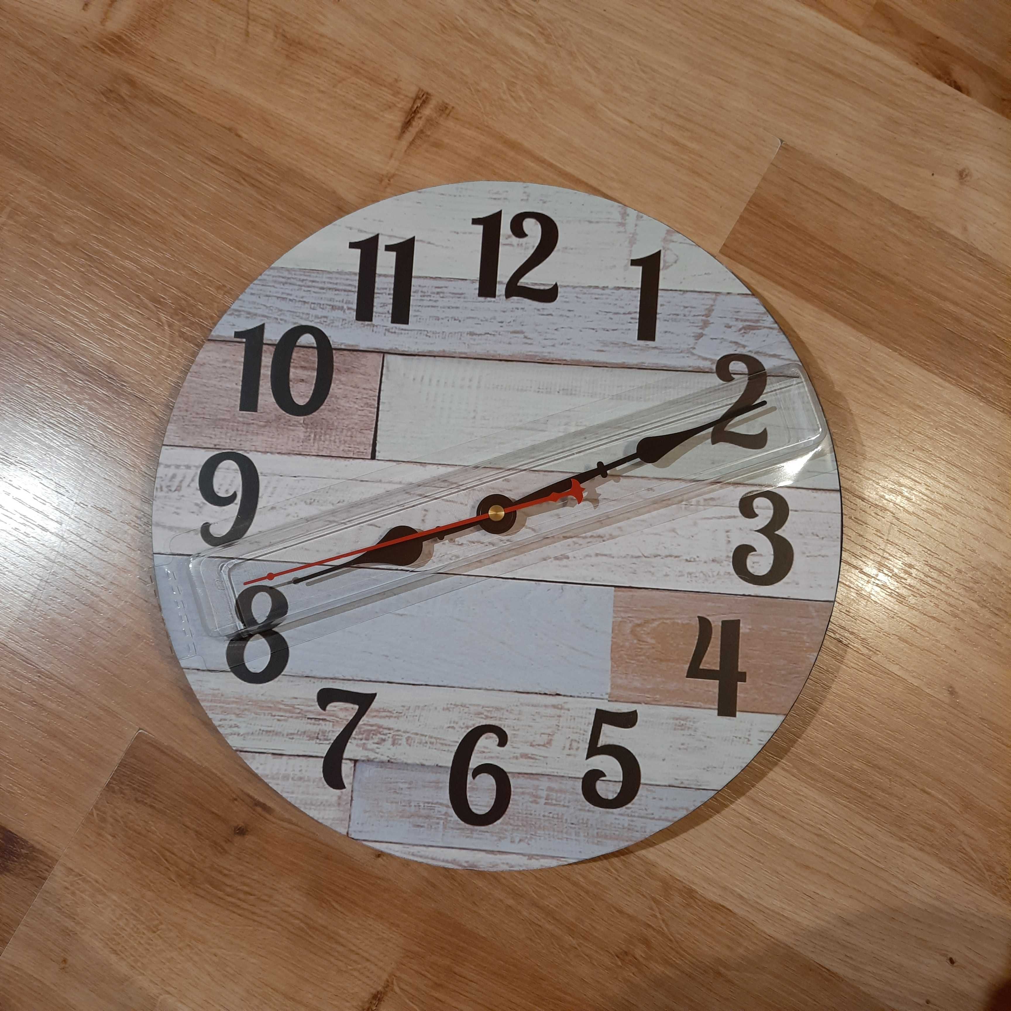 Zegar ścienny Retro 30cm SOLEDI RWC-02 rustykalny Cichy