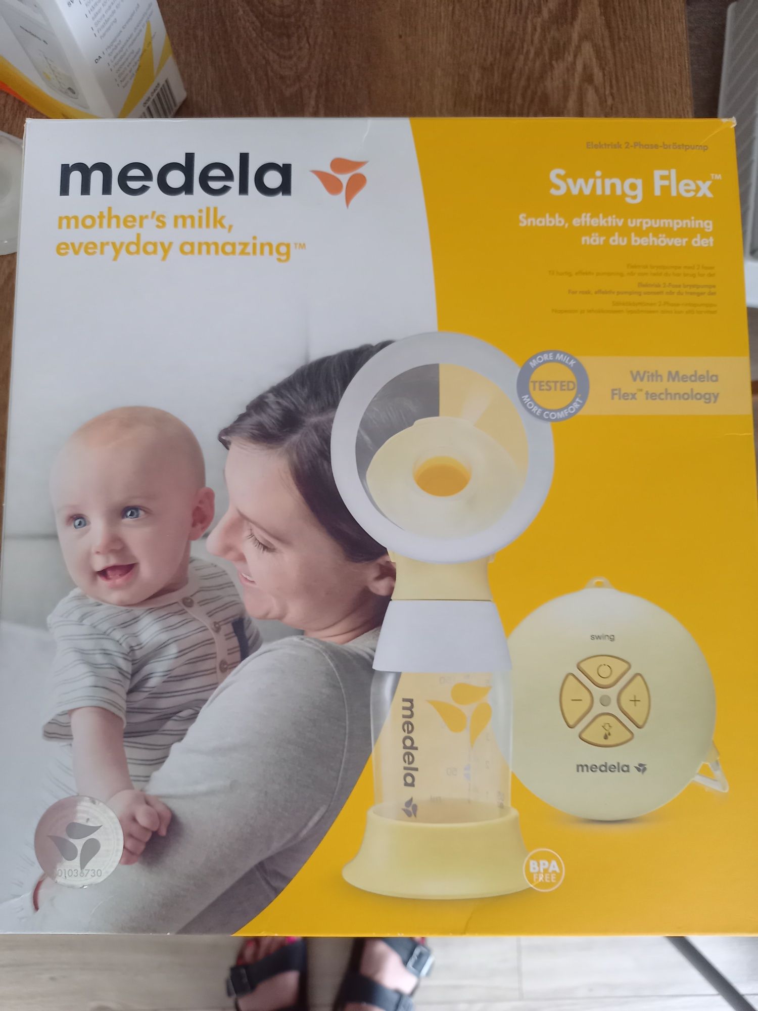 Laktator medela Swing Flex gratis buteleczki