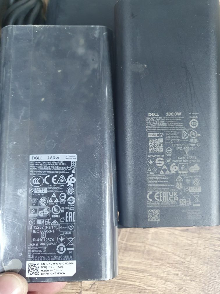Зарядка зарядное блок питания DELL 180w 7.4mm slim оригінал