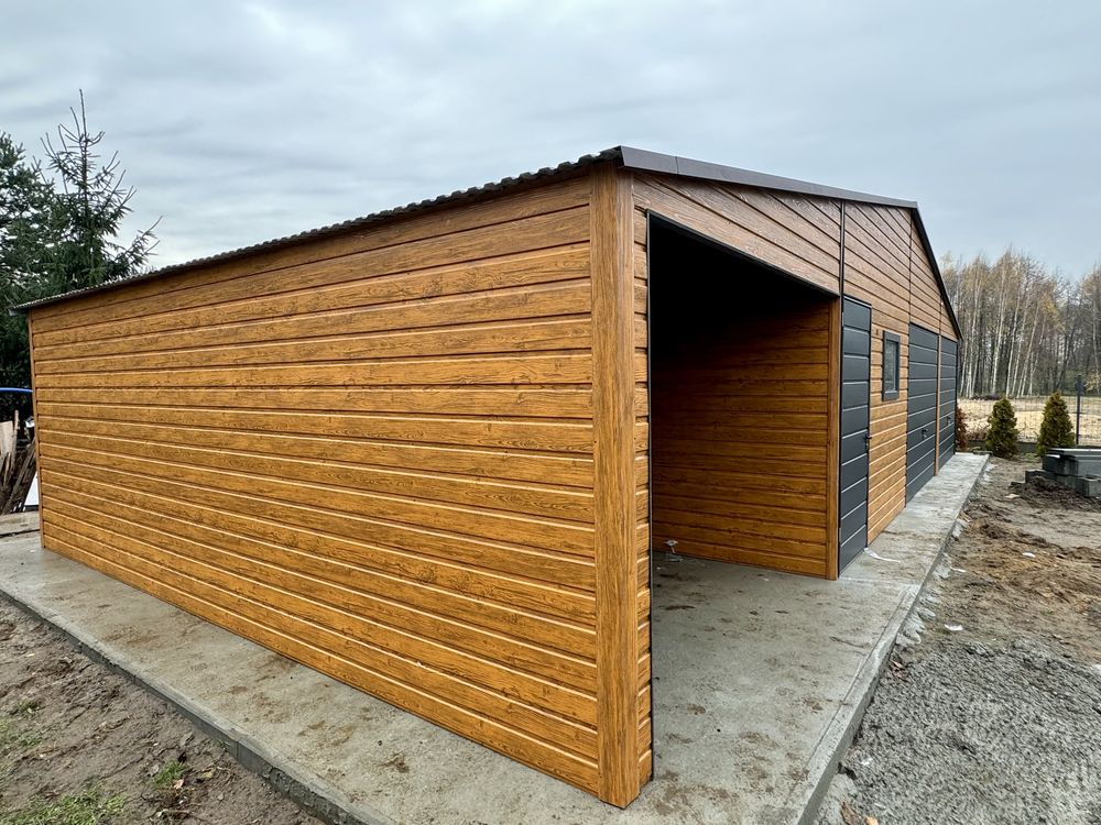 Garaż blaszany profil zamkniety 3x5,3x6,4x5,4x6,5x5,5x6,6x6,6x7,7x6,