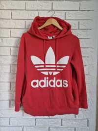 Bluza z kapturem damska Adidas roz.38 /40 malinowa