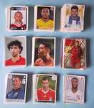 Lote 450 cromos de futebol nunca colados