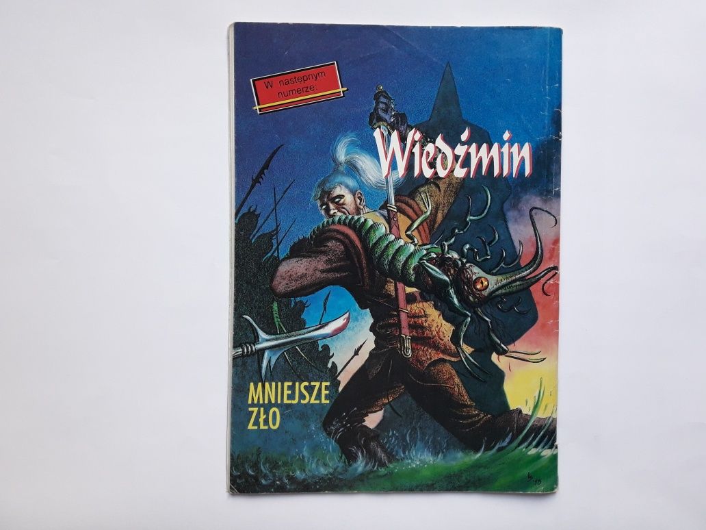 Komiks 9/1993 Wiedźmin Geralt Andrzej Sapkowski Bogusław Polch