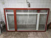 Okna aluminiowe 4szt 210x120