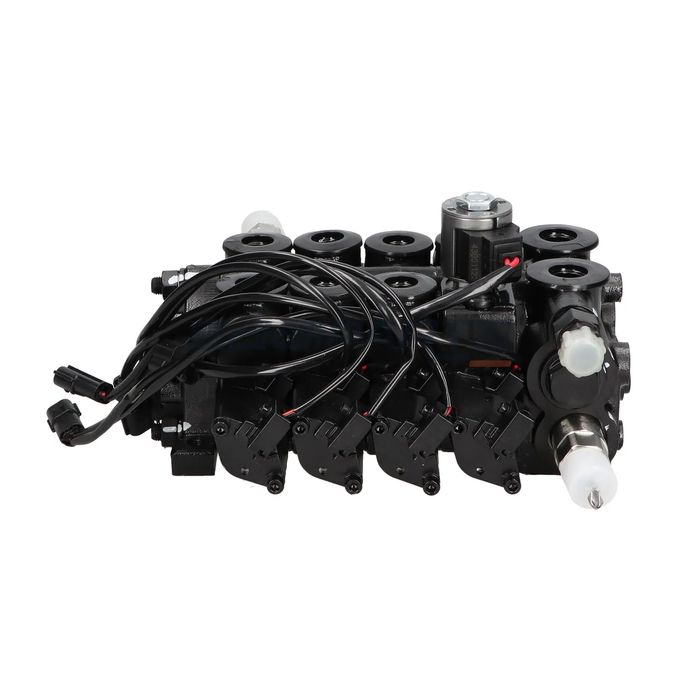 Rozdzielacz hydrauliczny do chińskiego wózka widłowego trzy sekcje,