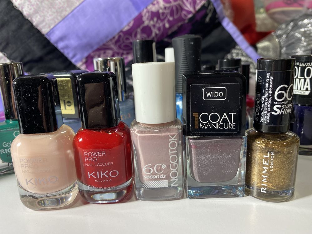 Продам лаки для нігтів Estée Lauder Sally Hansen Kiko Orly