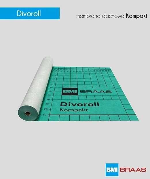 Membrana dachowa Braas Divoroll Kompakt 145g/ 75m2