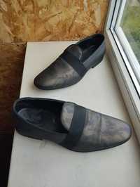 Туфли мужские Aldo р.45-45,5 кожаные летние макасины