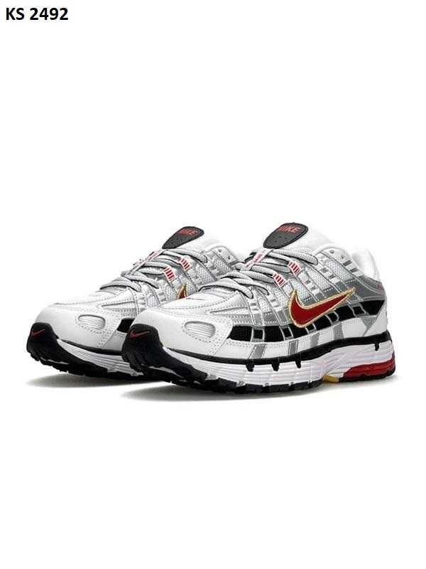 Кросівки Nike P-6000 White Red. Арт: KS 2492