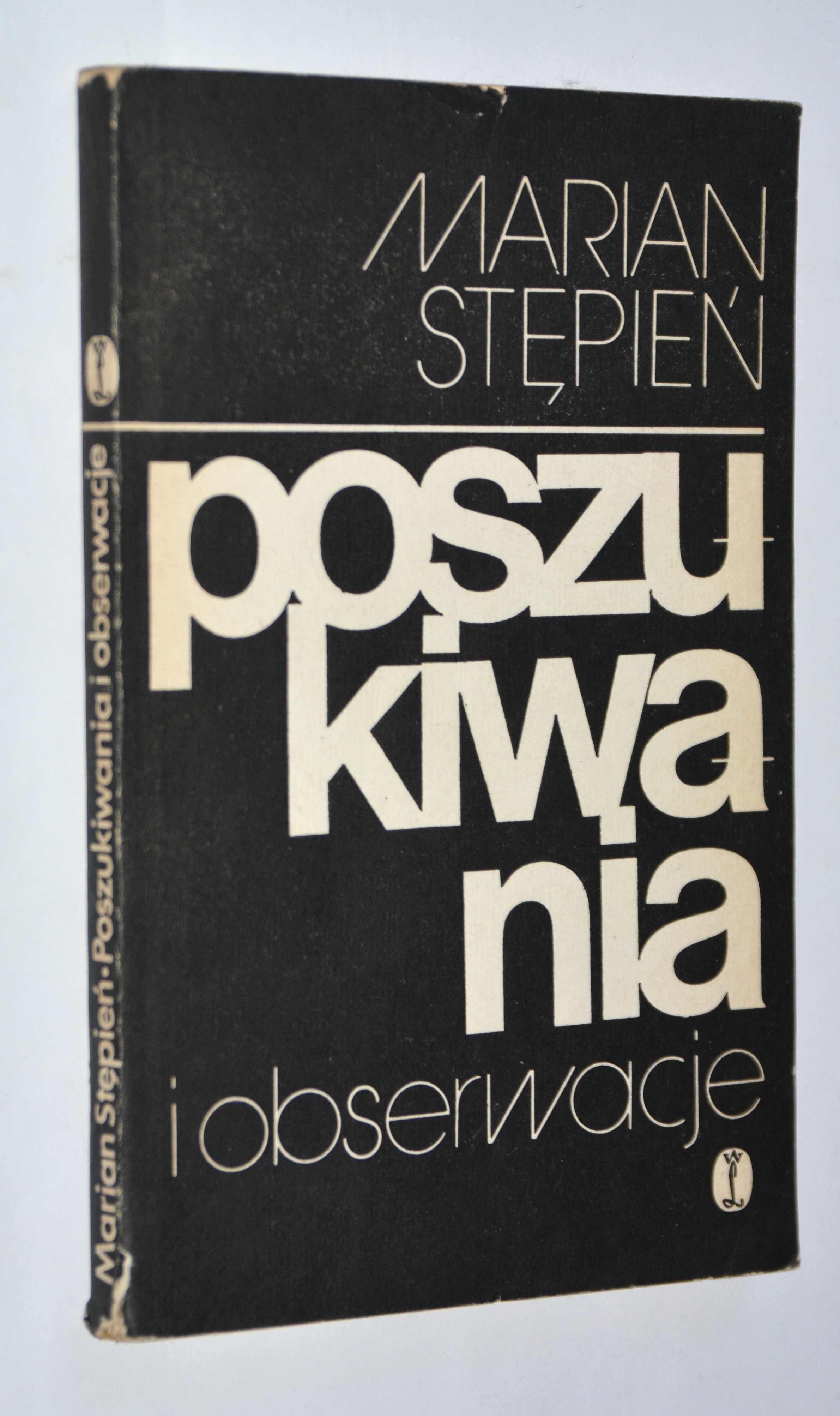 Poszukiwania i obserwacje Marian Stepień