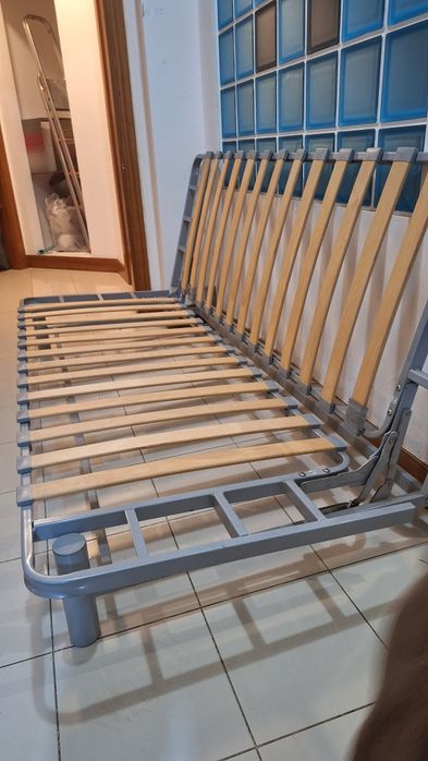 Sofa cama estrutura ikea