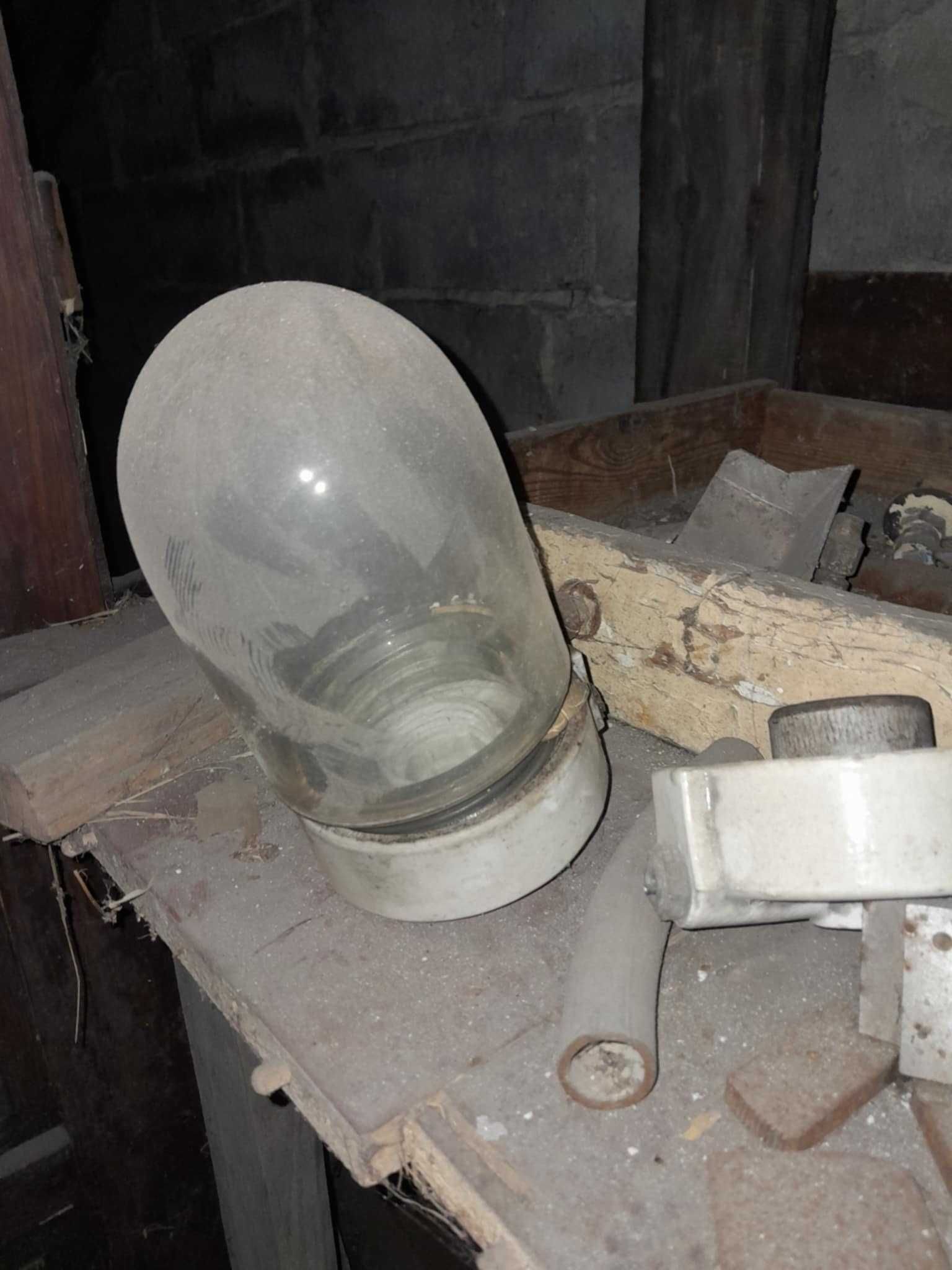 Klosze do lamp Stare PRL