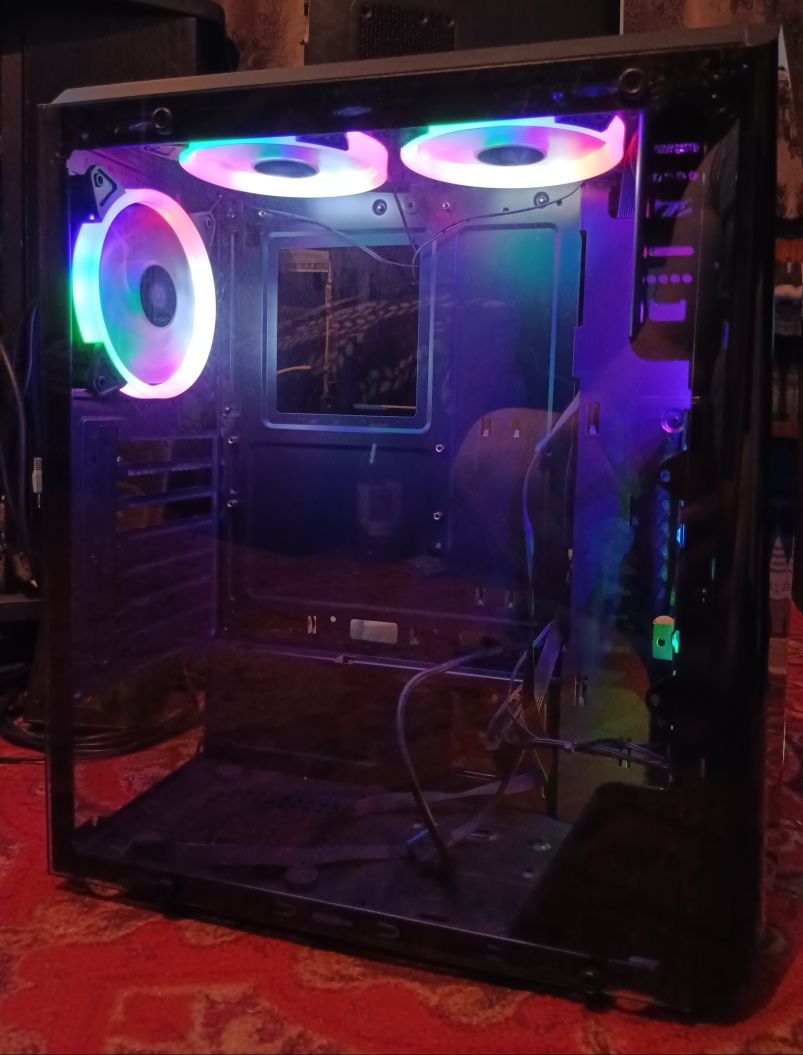 Корпус 1STPLAYER R3-3R1 с 3 led вентиляторами