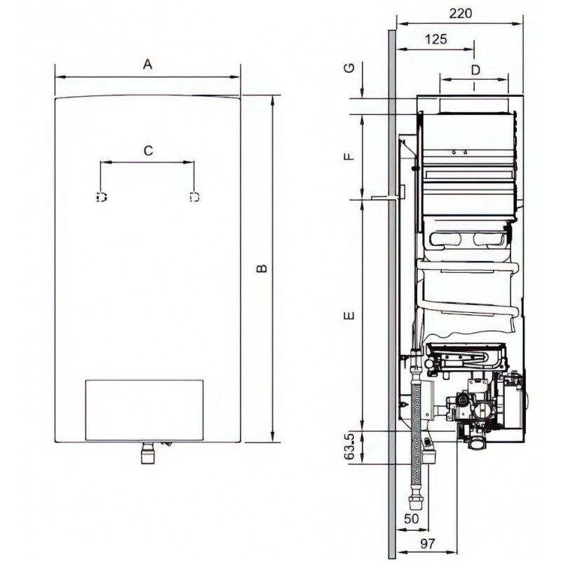 Газова колонка TERMET BOSCH