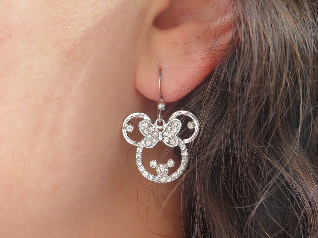 Brincos Minnie Mouse