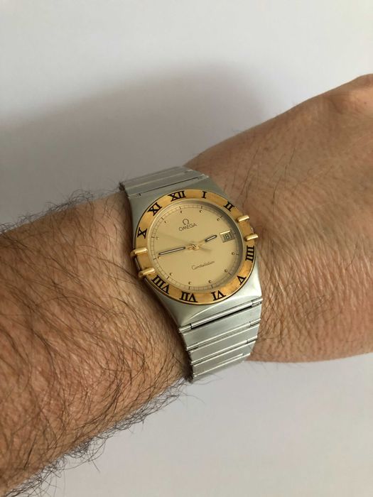 Omega Constellation, Full Set, zegarek męski, TOP