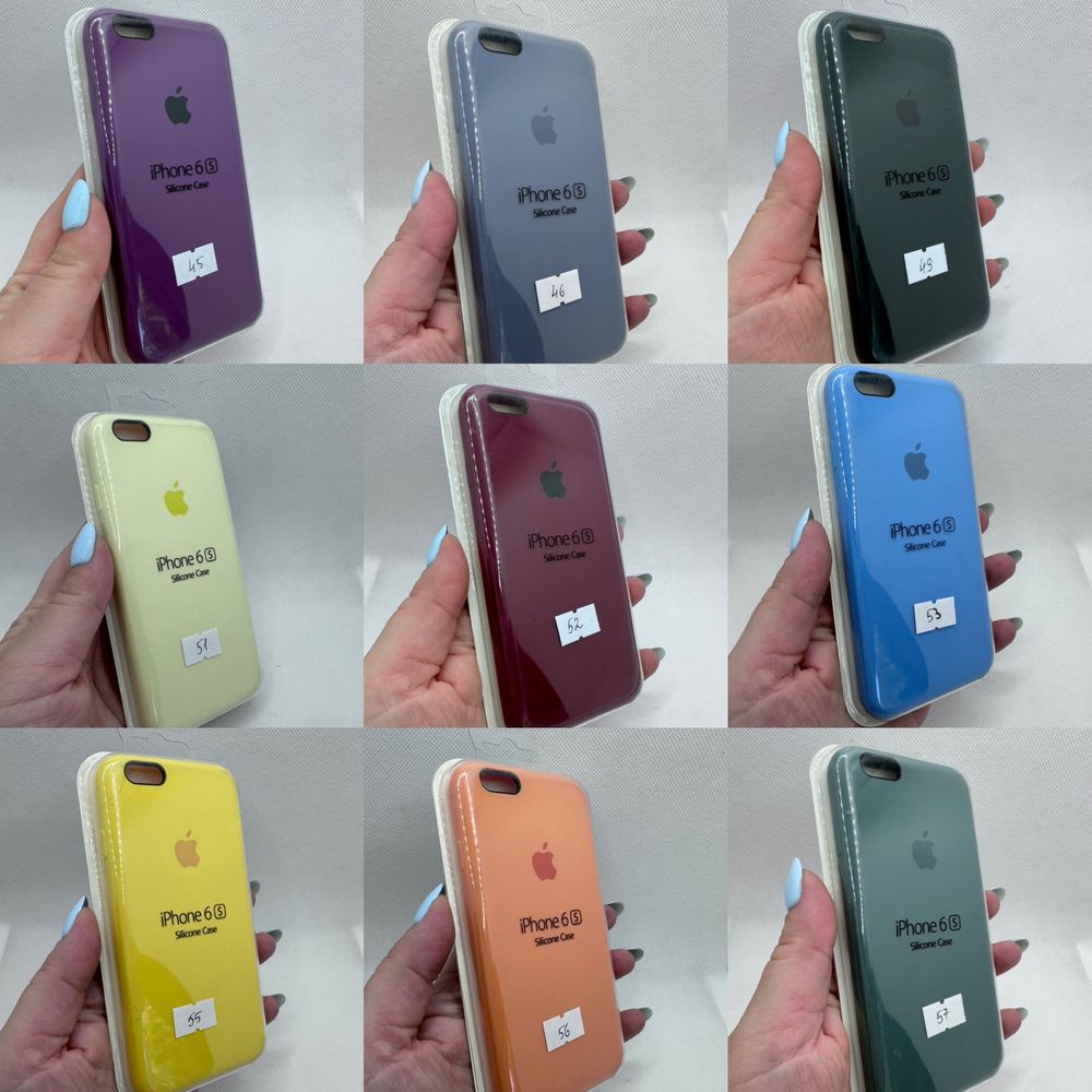 Чехол  Silicone cover для iphone айфон 6  6s и другие