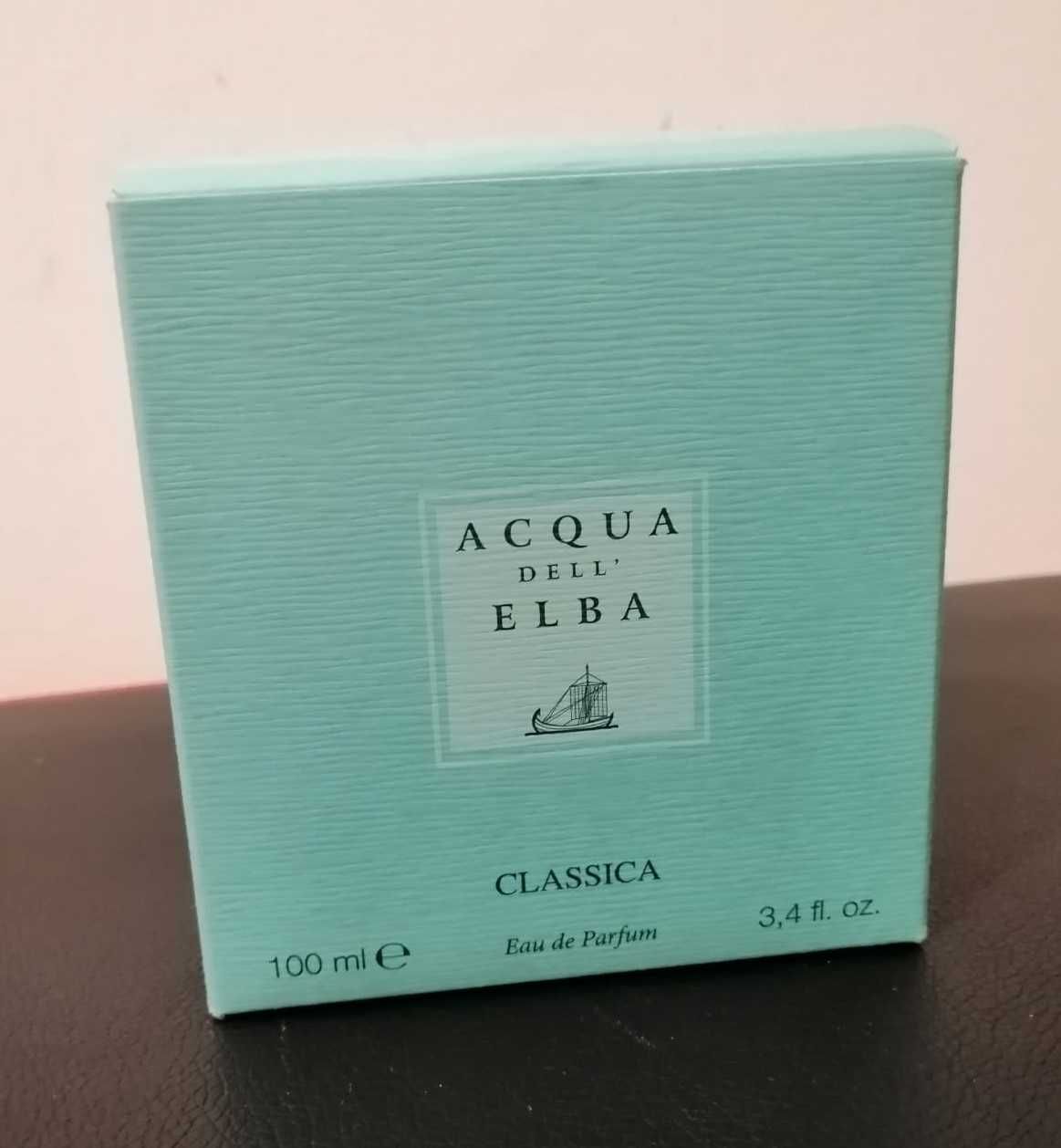 Perfume Aqua Dell Elba Classica men, 100ml, novo