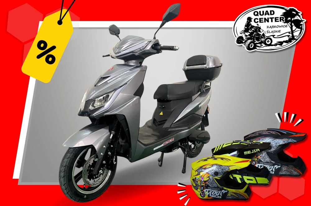 Skuter Motor Motorower Elektryczny L1e-B Motobi Commander 2000W 72V AM