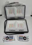 Reflektor led 100W pilot RGB wodoodporny 2 sztuki