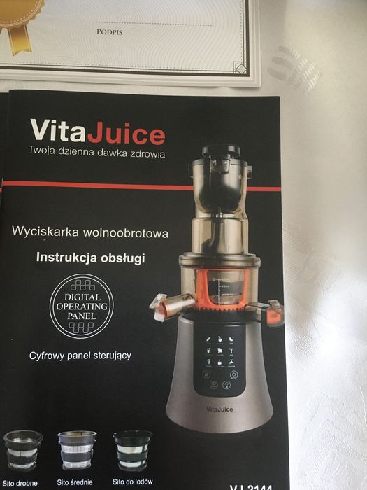 Wyciskarka wolnoobrotowa