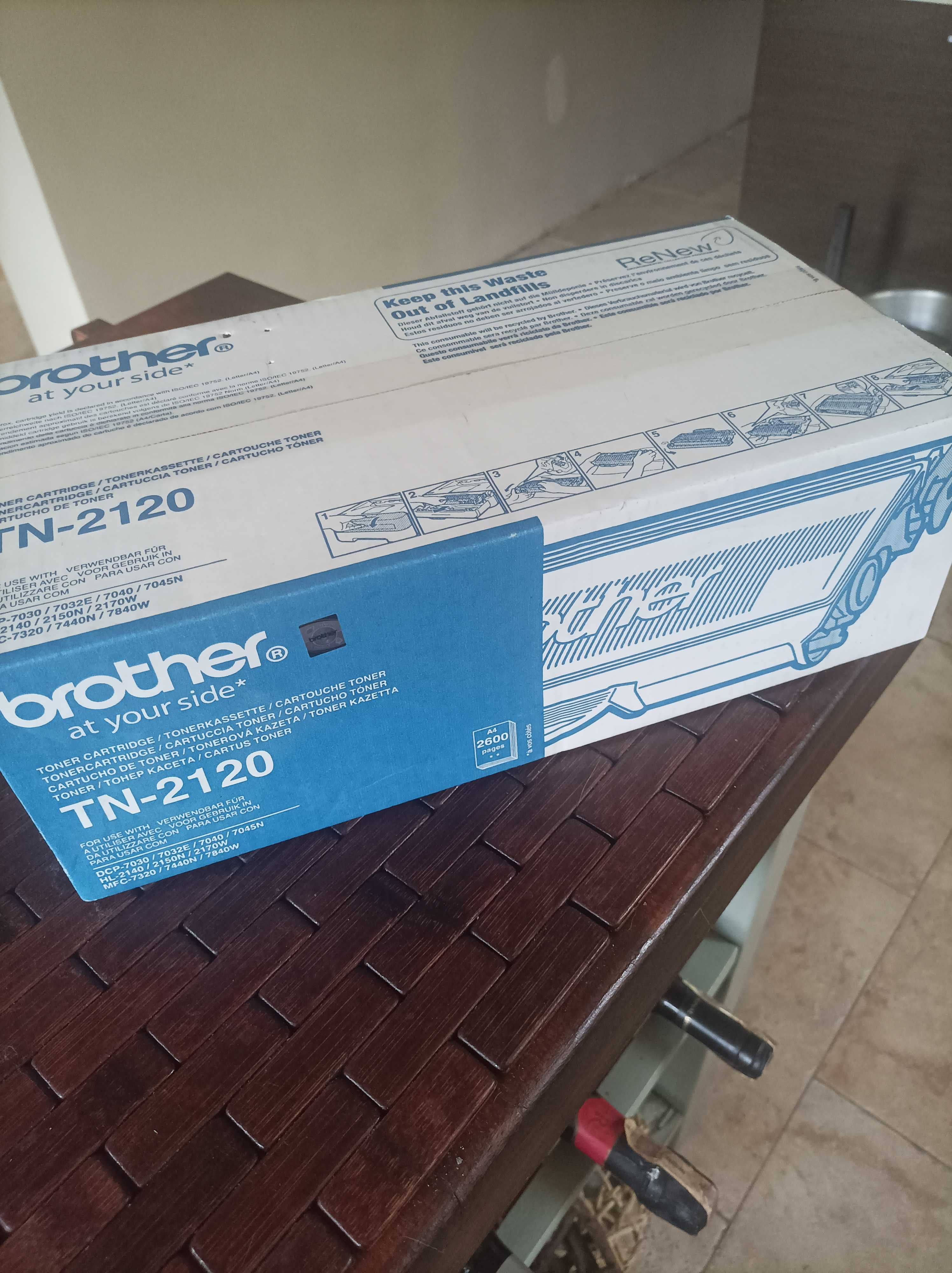 Brother TN 2120 oryginalny toner do drukarki