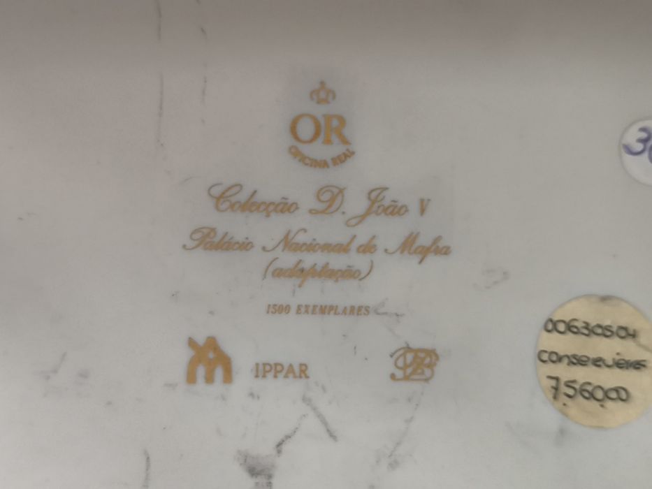 Travessa Oval Porcelana Oficina Real - Colecção
