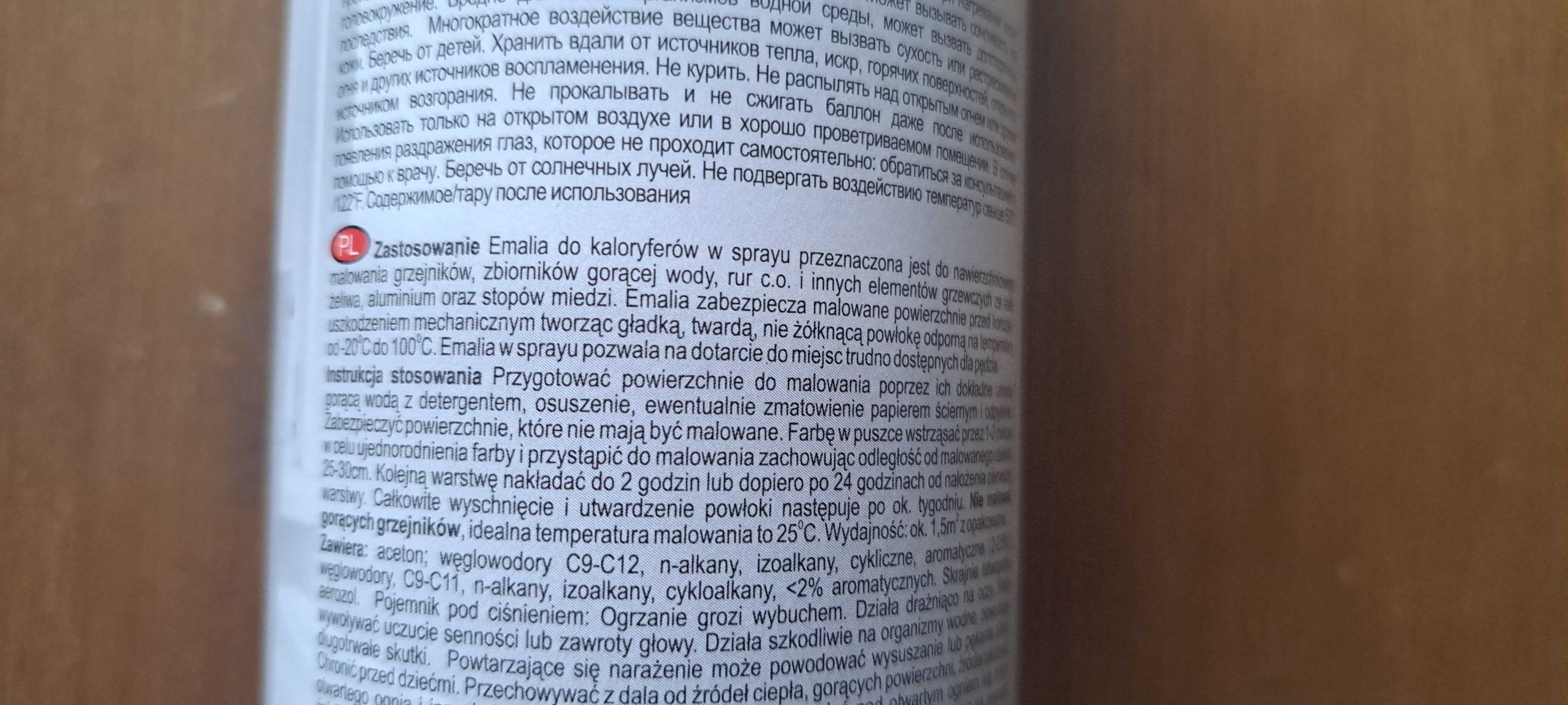 Renowacja farba emalia