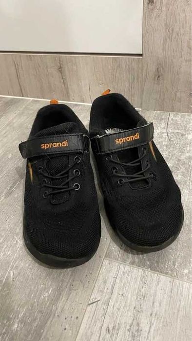 Buty chłopięce Geox i Sprandi r 35, czarne , dwie pary