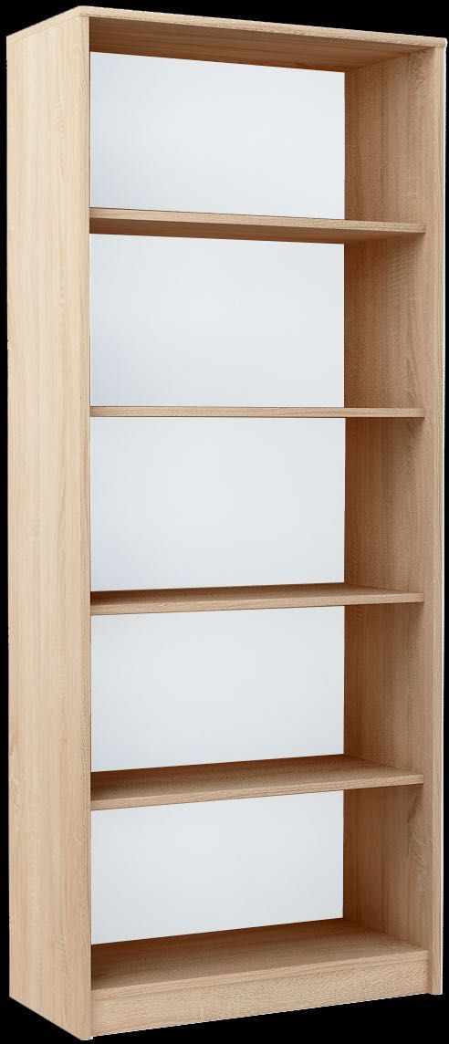 Nowy regał dąb sonoma 180x74x35 - 2 kolory
