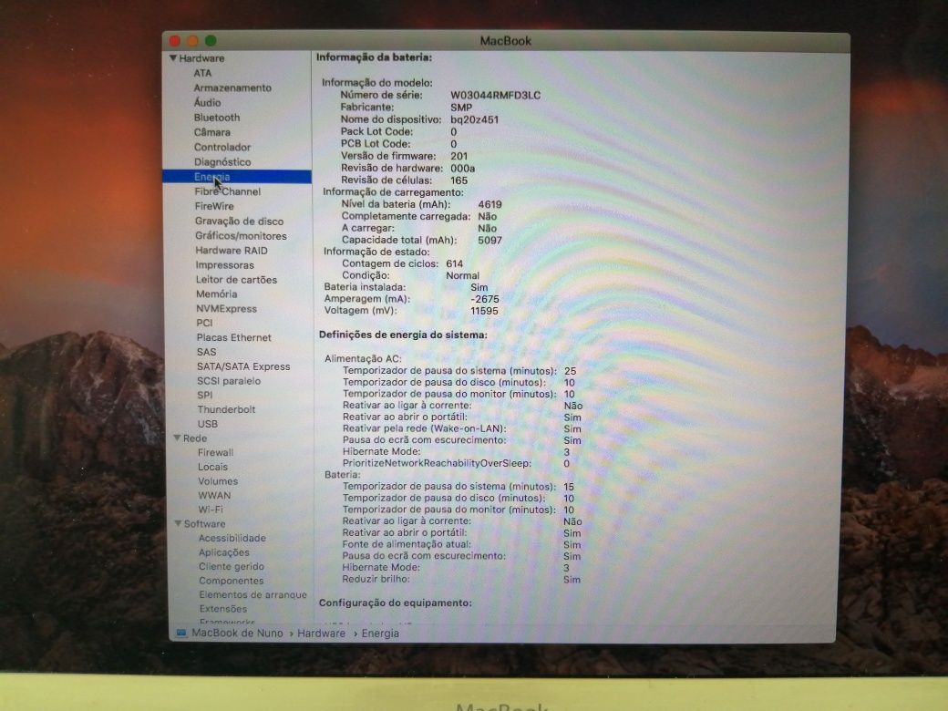 Macbook 6.1 de final de 2009