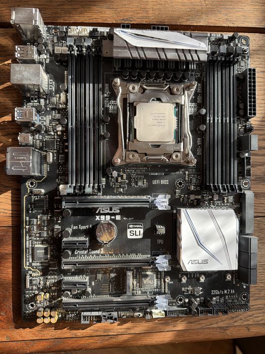 Płyta główna Asus X99-E + Procesor i7 6900K 3.20GHZ