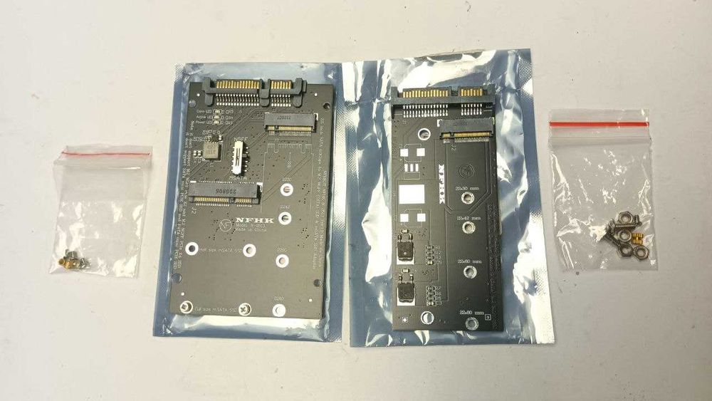 Адаптер переходник M.2 NGFF SATA SSD to SATA тип 2230/2242/2260/2280