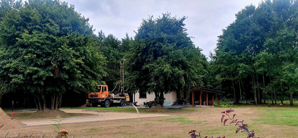 Studnie glebinowe. Pompy ciepla wiercenie odwierty