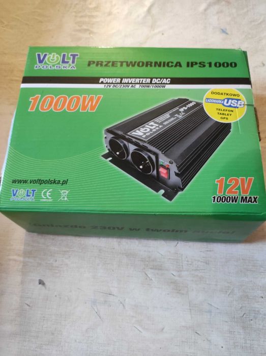 Przetwornica IPS1000 12V DC/230V AC 700W/1000W