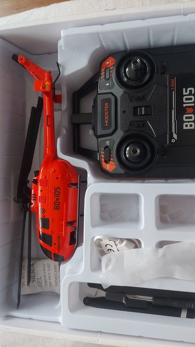 Helikopter rc Modster na części lub do odbudowy.